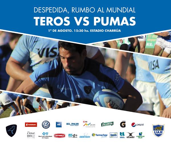 Partido despedida de Los Teros en Uruguay‏